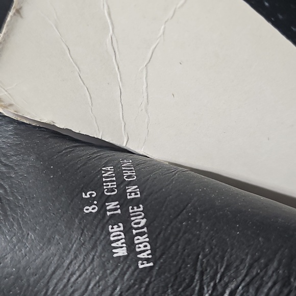 Jeffrey Campbell Elegant Pointed Toe Black Stiletto Zippered Heels Size 8.5 - Picture 11 of 16